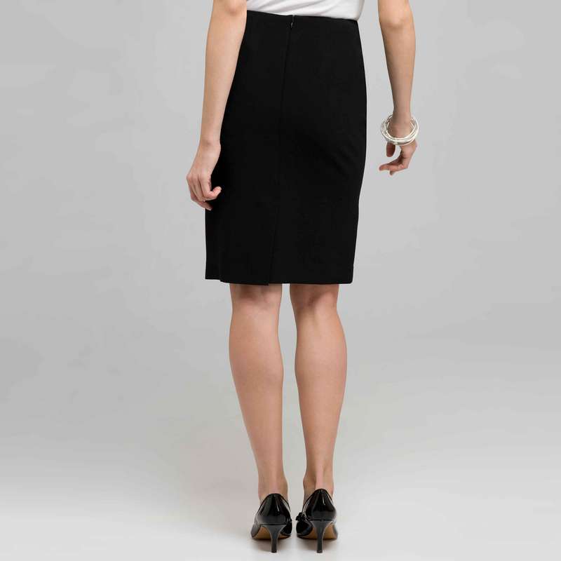 Pencil Skirt, Black, large